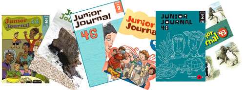 Junior Journal covers.