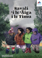 Walking Home in the Rain | Savali ‘i le 'Āiga i le Timu boo cover.