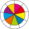 Colour wheel.