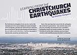 Learning from the Christchurch Earthquakes cover.