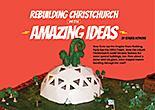 Rebuilding Christchurch with Amazing Ideas cover.
