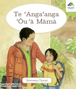 Mum's New Job book cover Cook Islands Māori.