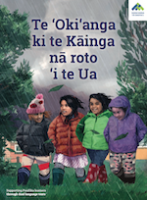 Walking Home in the Rain | Te ‘Oki‘anga ki te Kāinga nā roto ‘i te Ua book cover.