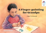 A finger painting book cover.