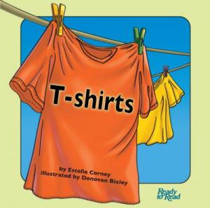 T-shirts book cover.